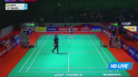 Poster siaran Farooqui, Samiya Imad VS Sunakawa, Nodoka