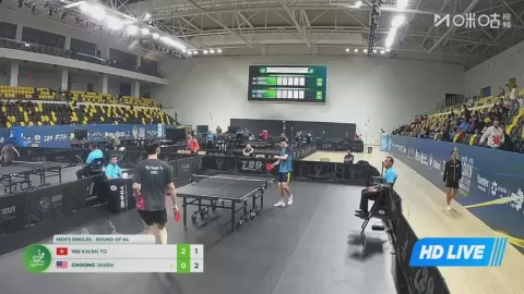 Poster siaran Yiu, Kwan TO VS J.Choong