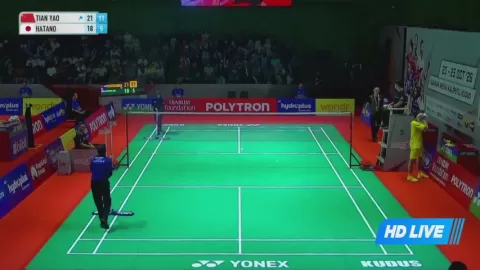 Poster siaran T.Dong VS R.Hatano